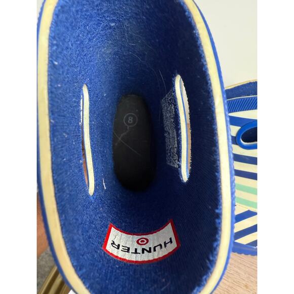 Hunter x Target Toddler Striped Boots - SZ 8 - Picture 13 of 13